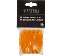 Kit 4 catarifrangenti per ruota bici con graffe facile installazione