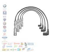 KIT 4 CAVI CANDELA ACCENSIONE AUDI A3 A4 SEAT ALTEA SKODA OCTAVIA II GOLF V 1.6