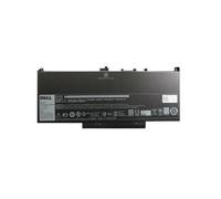 Kit 4-Cell 55WHr Battery - MC34Y, Battery, DELL, - Latitude E7270, E7470 - Warranty: 12M NEW