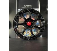 KIT 4 CERCHI IN LEGA 7X18 FIAT 500/500E/595 ABARTH ET 30 GMP RACEWAY ORO CORSA
