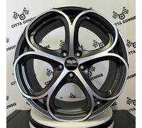 KIT 4 CERCHI IN LEGA ALFA GIULIETTA da 18" + 4 GOMME 225/40R18 PIRELLI POWERGY