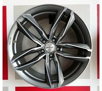 KIT 4 CERCHI IN LEGA ATOM ANTRACITE DIAMOND 7.5X17 ET45 5X112 66.6 MADE IN ITALY