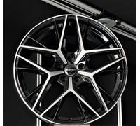 CERCHIO IN LEGA GMP LUNICA PER BMW SERIE 8 8.5X20 5X112 BLACK DIAMOND A2Q
