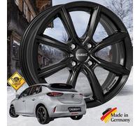 Kit 4 Cerchi In Lega da 17" TN black x Fiat Bravo Multipla Idea Panda tutte Qubo
