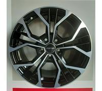 KIT 4 CERCHI IN LEGA MATISSE BLACK DIAMOND 7x17 ET40 5X108 73.1 MADE IN ITALY++