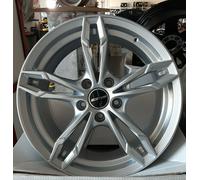 KIT 4 CERCHI IN LEGA ORIGINALI DEA SILVER 8X18 ET 30 5X120 72,6 MADE IN ITALY+++