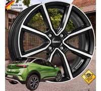Kit 4 Cerchi In LegaTN Darck 5,5j x 14" x Fiat Panda Tutte + Fiat 500 Lancia Y