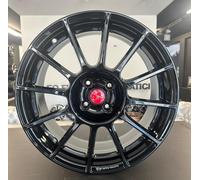 KIT 4 CERCHI LEGA FIAT 500/595 ABAR 7,0J17 4X98 35 58,10 MAK HAVALON GLOSS BLACK