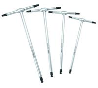 Kit 4 Chiavi a T maschio importa Torx con testa sferica - USAG 280 TSTX/SE4