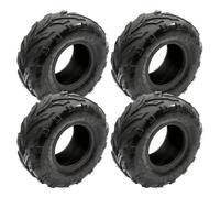 KIT 4 COPERTONI 145/70-6 PNEUMATICI GOMME RUOTE QUAD ATV MINIQUAD 50 TUBELESS