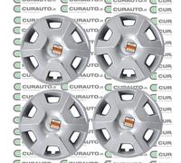 KIT 4 COPPE RUOTA COPRICERCHI PER TOYOTA YARIS 1999 DIAMETRO R14"
