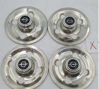 Kit 4 Coppe ruota coprimozzo Opel Kadett Ascona Manta Corsa in acciaio auto epoc