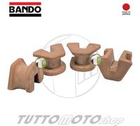 Kit 4 cursori variatore BANDO SUZUKI Burgman 400 2003-2012 / Tasselli Traino