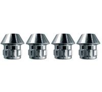 Kit 4 dadi antifurto ruote auto cerchi in acciaio M 12x1.50 22mm T19 60 gradi