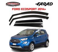 KIT 4 DEFLETTORI FORD ECOSPORT (DAL 2014 IN POI) FARAD SET ANTIVENTO FUME' 16033