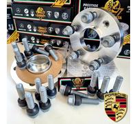 KIT 4 DISTANZIALI DA 15+15MM + BULLONI OEM PER PORSCHE CAYENNE 9PA/9YA/92A/92AN