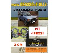 kit 4 Distanziali For Ruota Land Range Rover 1970 > 1996 5x165 3cm Wheel Spacer