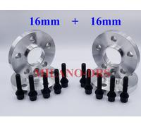 KIT 4 DISTANZIALI RUOTA 16+16mm BMW SERIE 6 F12-F13 +BULLONI BLACK+KIT ANTIFURTO