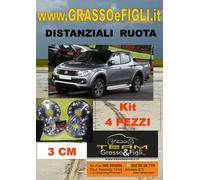 KIT 4 Distanziali Ruota For FIAT FULLBACK dal 2015 > 30mm 3cm Wheel Spacers