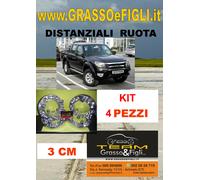 kit 4 Distanziali Ruota For FORD RANGER 2009 -> 2011 30 mm 3 cm Wheel Spacers