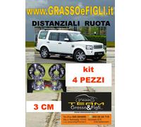 kit 4 Distanziali Ruota For Land Rover Discovery IV 2009>2014 30mm Wheel Spacers
