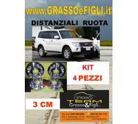 kit 4 Distanziali Ruota For MITSUBISHI PAJERO V80 V90 2006 > 30 mm Wheel Spacers