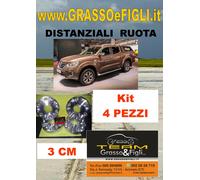 Kit 4 Distanziali Ruota For RENAULT ALASKAN 2017 > 3cm Wheel Spacers
