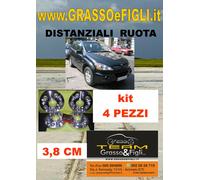 kit 4 Distanziali Ruota For SSangYong Kyron 2005 > 2014 5x130 3,8cm 38mm
