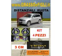 KIT 4 Distanziali Ruota For Suzuki Grand Vitara JT 2006>2015 30 mm Wheel Spacers