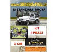 KIT 4 Distanziali Ruota For SUZUKI SAMURAI SJ413 5x139,7 30 mm Wheel Spacers