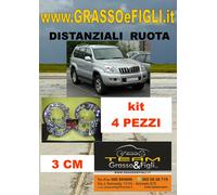 kit 4 Distanziali Ruota For Toyota Land Cruiser 120 125 J12 2002>2009 30mm