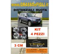 KIT 4 Distanziali Ruota for Toyota RAV 4 1994>2000 05 5x114,3 30mm Wheel Spacers