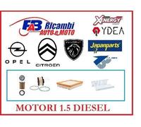 KIT 4 FILTRI PEUGEOT OPEL CITROEN CC 1.5 DIESEL MOTORE YHY YHZ YHT