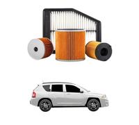 Kit 4 Filtri Tagliando compatibile con JEEP Compass 2.2 CRD 4x4 120 kw Diesel 2010-2024
