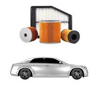 Kit 4 Filtri Tagliando compatibile con LANCIA Thema 3.0 D 176 kw Diesel 2011-2014