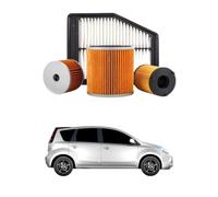 Kit 4 Filtri Tagliando compatibile con NISSAN Note 1.5 dCi 50 kw Diesel 2006-2012