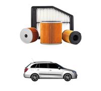 Kit 4 Filtri Tagliando compatibile con SKODA Fabia II Combi 1.2 51 kw Benzina 2007-2014