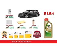 Kit 4 Filtri Tagliando + Olio per VW Golf IV 1.9 TDi 90 110 130 150 Hp Cv