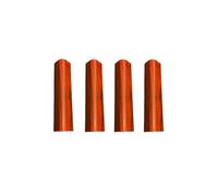 KIT 4 FINALI ANGOLARI PER ZOCCOLO IN VARI COLORI H10, H12 E H15 (Ciliegio, H10)