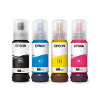 Kit 4 Flaconi Inchiostro Originale Epson 104 Bk C M Y GRADO B NO SCATOLA