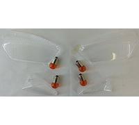KIT 4 GEMME FRECCE MBK NITRO YAMA AEROX DAL 2013 + LAMPADINE OMAGGIO