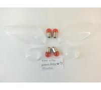 KIT 4 GEMME FRECCE TRASPARENTI NITRO / AEROX