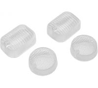 Kit 4 Gemme Frecce Trasparenti per Malaguti Phantom F12 1993 1994 1995 1996 1997