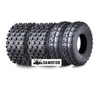 KIT 4 GOMME QUAD 21X7 R10 E 20X11 R9 PNEUMATICI ATV 21/7-10 e 20/11-9 6 TELE