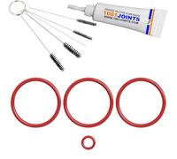 KIT 4 GUARNIZIONI MANUTENZIONE PERCOLATORE RUOTA DENTATA GRUPPO INFUSIONE UNITÀ DI BRASCIA MACCHINA CAFFÈ RICAMBIO COMPATIBILE CON TCHIBO ESPERTO GRUNDIG KVA 4830 BEKO CEG 5301 SEVERIN KV 8090 SMEG