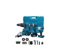 Kit 4 in 1 Avvitatore + Avvitatore a Impulsi + Smerigliatrice + Tassellatore 88V
