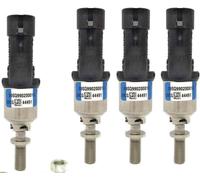 KIT 4 INIETTORI GPL BRC BLU NUOVI ORIGINALI MODELLO FILETTATO 09SQ99020001G