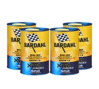 Kit 4 Lt Olio Motore Bardahl XTA 5W30 ECO913 Acea A5/B5 Polar Plus Tagliando