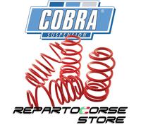 KIT 4 MOLLE SPORTIVE RIBASSATE COBRA -30mm FIAT 500 1.3 MULTIJET - TÜV - ASSETTO