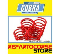 KIT 4 MOLLE SPORTIVE RIBASSATE COBRA 40-30mm LANCIA Y 840 1.2 16V OMOLOGATE TÜV